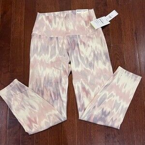 Old navy watercolor pastel active go dry balance leggings size petite small NWT